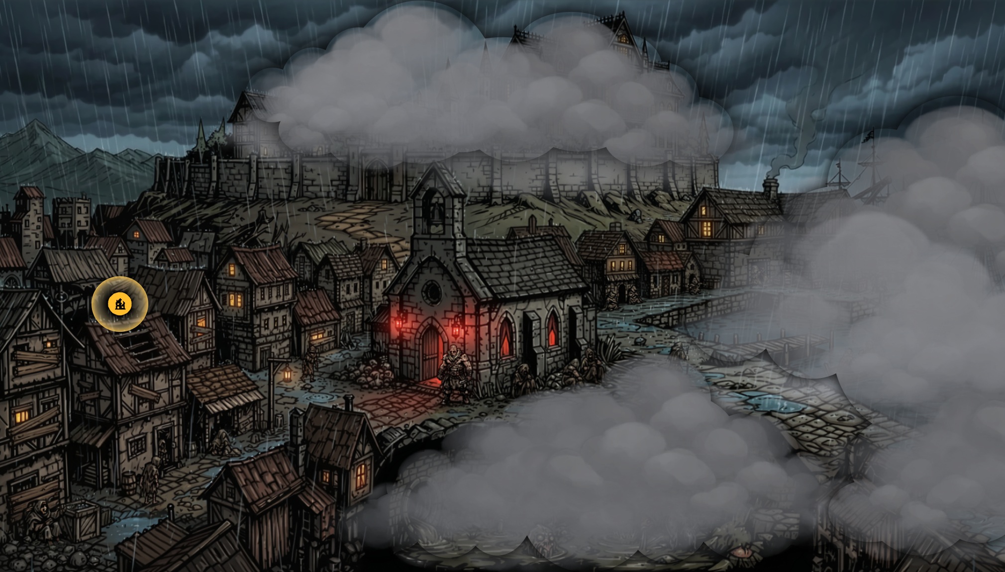 Map background